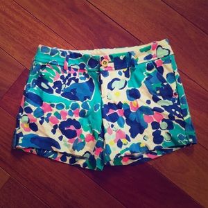 Lilly Pulitzer Super soft Callahan shorts size 0